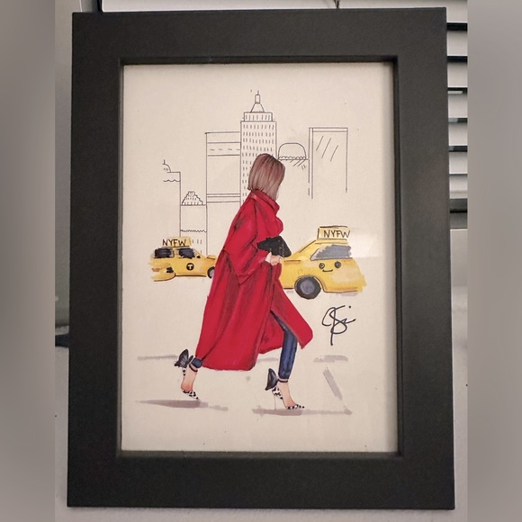 Melsy’s Illustrations 5x7 City Stroll print! - Picture 2 of 3